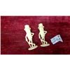 Image 1 : Pair of Vintage Planters Mr. Peanut Plastic Figural Salt and Pepper Shakers