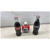 Image 10 : Coca-Cola Vintage-Style Collectible Tins Including 1993 Red Lid Canister Coke Bottles with Product
