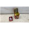Image 11 : Coca-Cola Vintage-Style Collectible Tins Including 1993 Red Lid Canister Coke Bottles with Product