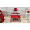 Image 7 : Coca-Cola Collectibles Lot: Ice Bucket, Condiment Caddy, Salt and Pepper Shakers, and More