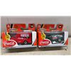 Image 2 : Matchbox Coca-Cola 50th Anniversary Die-Cast Vehicles, Set of Ten