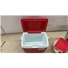 Image 8 : Coca-Cola 600 Rubbermaid Cooler, Galvanized Beverage Tub, and Polar Bear Soft Cooler