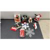 Image 11 : Coca-Cola Christmas Collectibles Including Ceramic Santa Platter, Ornaments, and More