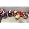 Image 12 : Coca-Cola Christmas Collectibles Including Ceramic Santa Platter, Ornaments, and More