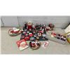 Image 1 : Coca-Cola Christmas Collectibles Including Ceramic Santa Platter, Ornaments, and More