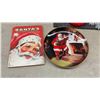 Image 4 : Coca-Cola Christmas Collectibles Including Ceramic Santa Platter, Ornaments, and More