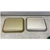 Image 3 : Lot of Four Coca-Cola Metal Serving Trays Including 1984 Gathering Place and More