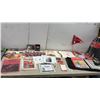 Image 1 : Coca-Cola Memorabilia Collection with 1996 Catalog, Pennants, Postcards, Coke Club Info and More