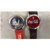 Image 10 : Coca-Cola Memorabilia Collection with Polar Bears, Watches, Pins, CD Holder, and More