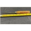 Image 4 : Vintage Coca-Cola Ice Pick with Wooden Handle and Metal Ice-Crushing Prongs, 8 1/2"