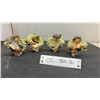 Image 1 : Set of Four Border Fine Arts Monkey Business Ceramic Musician Figurines