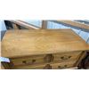 Image 3 : Traditional Wood Highboy Dresser 40 x 20 x 49 and Matching Two-Drawer Nightstands 24 x 24 x 15