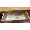 Image 7 : Traditional Wood Highboy Dresser 40 x 20 x 49 and Matching Two-Drawer Nightstands 24 x 24 x 15