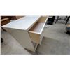 Image 3 : White Painted Three-Drawer Chest with Round Knobs