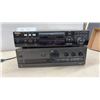 Image 1 : RSQ CSU-222 CD+G Multimedia Karaoke Player and Technics SU-G50 Stereo Integrated Amplifier- No