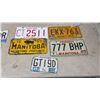 Image 4 : Collection of Vintage Manitoba License Plates, 1957 to 1990s, and More