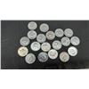 Image 8 : Canadian Nickels George VI, Elizabeth II Tombac & Whitman Coin Album No. 9089 with Loose Coins and
