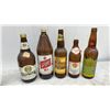Image 8 : Collection of Vintage Beer Bottles, Heineken, Pabst Blue Ribbon, Labatt's, Miller, Some with