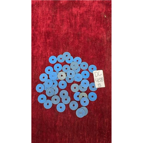 WW2 Meat Ration Tokens (Approx. 45)
