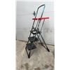 Image 1 : Top Step Three-Step Folding Utility Ladder with Tool Tray and Handle