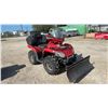 Image 1 : 2009 Arctic Cat 366 ATV Has 4 x 4 with Front-Mounted Snow Plow, Windshield, Winch, Rear Storage