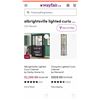 Image 5 : Set of 3 - Albrightsville Lighted Curio Cabinets