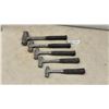 Image 1 : Mac Tools Antivibe Ball Peen Hammer Set with Engineer's Hammer, Five Pieces