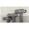 Image 3 : Mac Tools Antivibe Ball Peen Hammer Set with Engineer's Hammer, Five Pieces