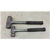 Image 4 : Mac Tools Antivibe Ball Peen Hammer Set with Engineer's Hammer, Five Pieces