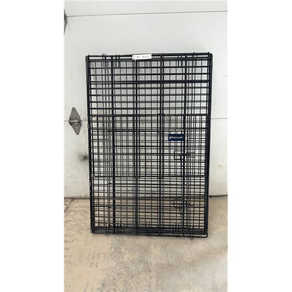 Petmate Black Wire Folding Dog Crate, 48 x 28 x 30 1/2"