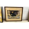 Image 3 : Three Vintage Framed Prints Featuring Children and Babies, 13 x 11"