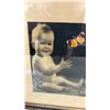 Image 4 : Three Vintage Framed Prints Featuring Children and Babies, 13 x 11"