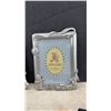 Image 3 : Pair of Seagull Pewter 5 x 7" Photo Frames, Vintage Leather Gloves, Ladies Evening Gloves, Pin