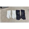 Image 5 : Pair of Seagull Pewter 5 x 7" Photo Frames, Vintage Leather Gloves, Ladies Evening Gloves, Pin