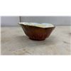 Image 5 : 6 Pieces Antique Carlton Ware Rouge Royale Lustre Bowl, Dishes, and Iridescent Shell Dish