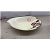 Image 9 : 6 Pieces Antique Carlton Ware Rouge Royale Lustre Bowl, Dishes, and Iridescent Shell Dish