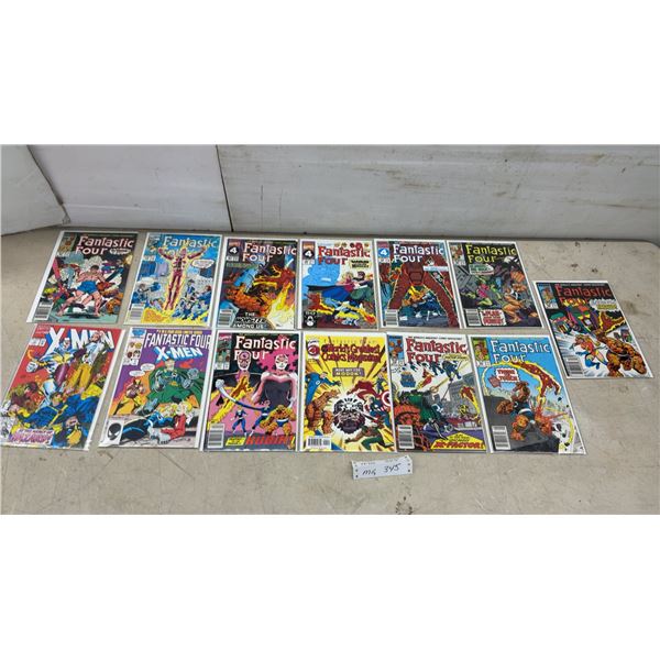 Lot of 14 Marvel Fantastic Four Comics Including Versus the X-Men Limited Series and More