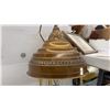 Image 7 : Vintage Hanging Oil Rain Lamp with Cabin Scene and Artificial Greenery