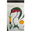 Image 3 : Bill Quilboche Painting of Stylized Bird with Flower and Sun, 2007, 12 x 9"