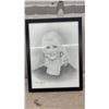Image 4 : 2 Sketches/Portraits by Canadian Artist, 18 x 13" Framed with Glass