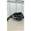 Image 2 : DBI-SALA Lineman Tongue Buckle Pole Tree Climbing Belt with Top Grain Leather and Padding, Size D20