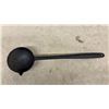 Image 8 : Vintage Cast Iron Ladle, Two Cobbler Shoe Forms, Esso Wax, and More