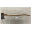 Image 1 : Vintage Hults Bruk Sweden Axe, 15/3 1/2 Marking, HB Hallmark, 36" Hickory Handle