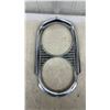 Image 3 : Vintage Pontiac GTO Grand Prix Chrome Light Trim and Red Glass Light Lens