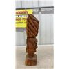 Image 3 : Vintage Indian Wood Carvers Lot: Totem Pole, Pipe, and Deer Sculptures