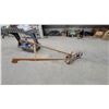 Image 5 : Vintage Planet Jr. Single Wheel Hoe Garden Cultivator with Wooden Handles