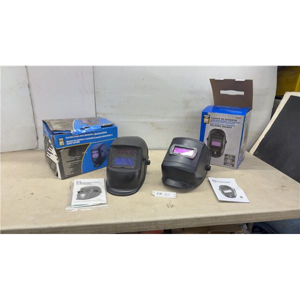 2 Welding Helmets