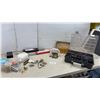 Image 1 : Hobart and PowerWeld E7014 Stick Electrodes, Brass Fittings, Cotter Pins, and More