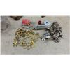 Image 6 : Hobart and PowerWeld E7014 Stick Electrodes, Brass Fittings, Cotter Pins, and More