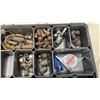 Image 8 : Hobart and PowerWeld E7014 Stick Electrodes, Brass Fittings, Cotter Pins, and More